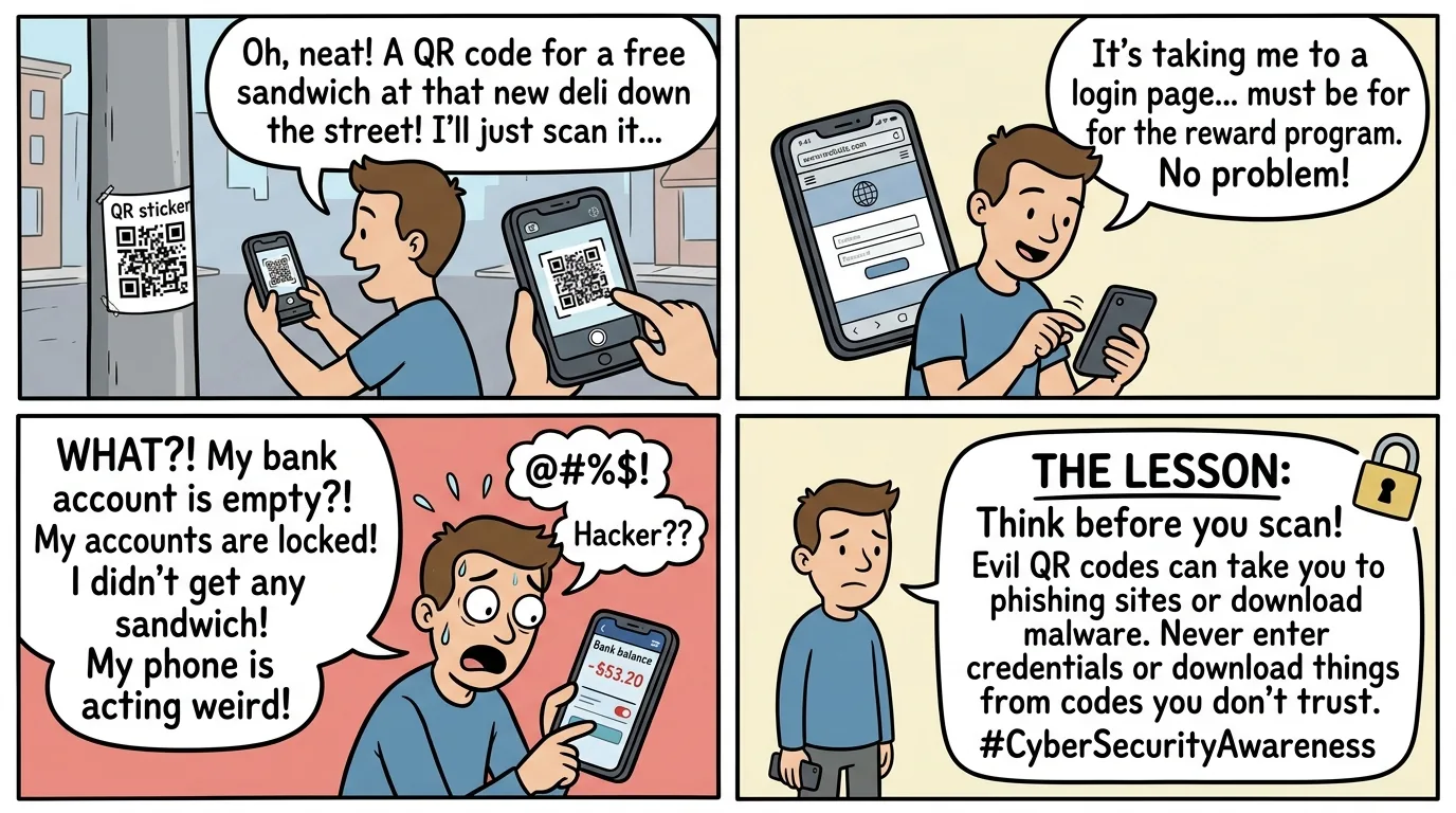 Quick Response, Slow Regret: The QR Code Trap