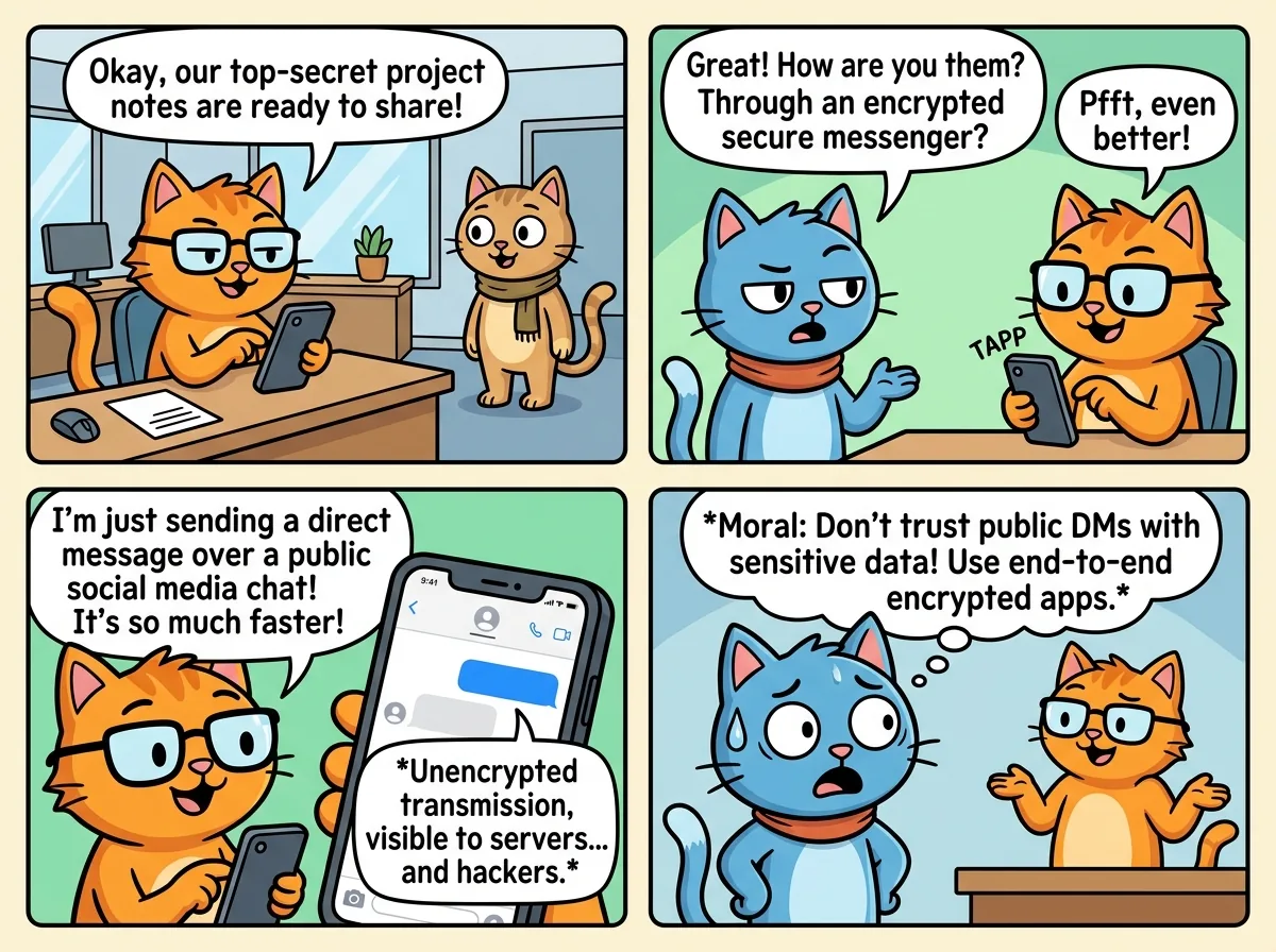 End-to-End Encrypted... Or Is It?