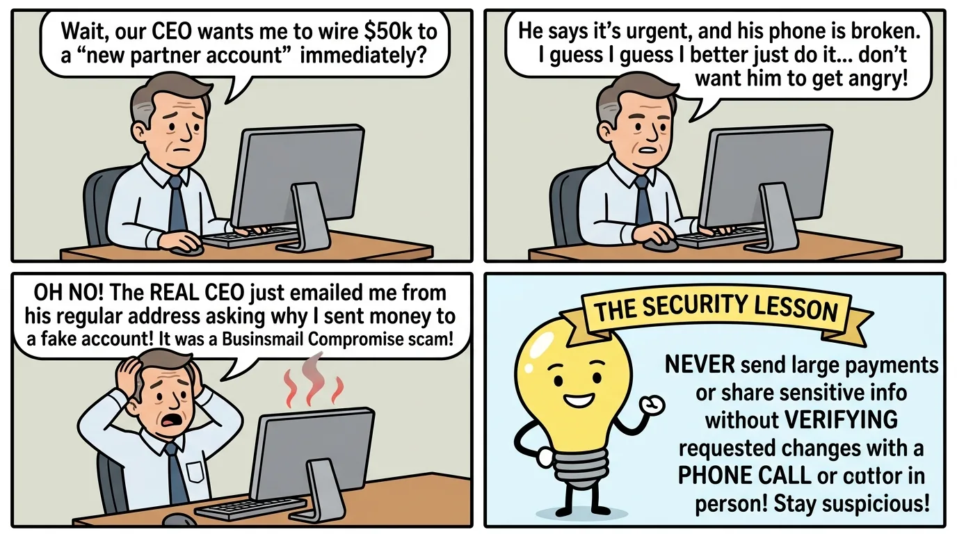 The CEO Who Wasn't: A BEC Horror Story