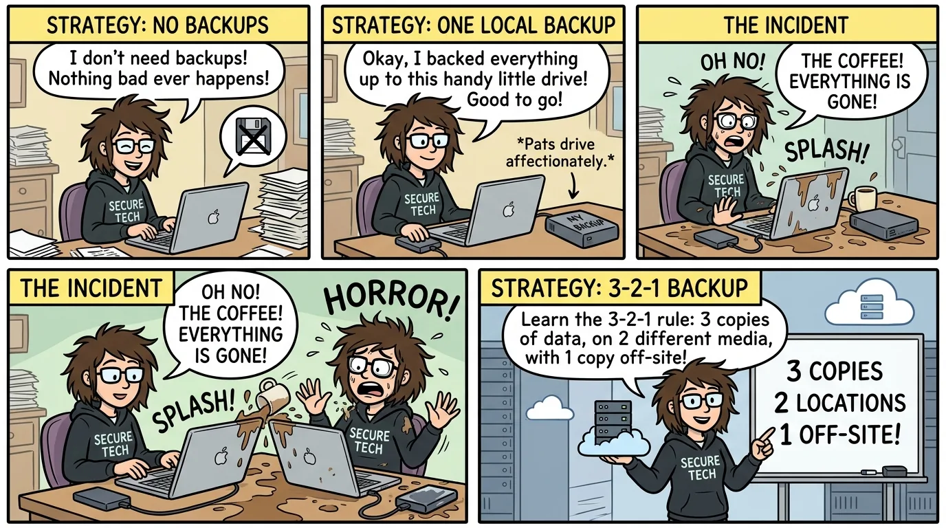 The 3-2-1 Backup Tango: A Dance with Disaster