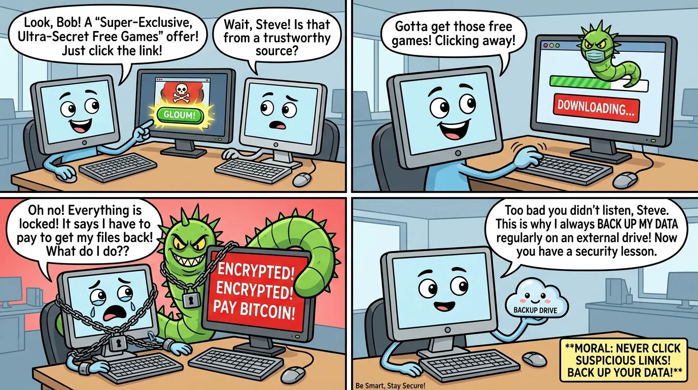 Ransomware's Road Trip: How One Click Spreads Chaos
