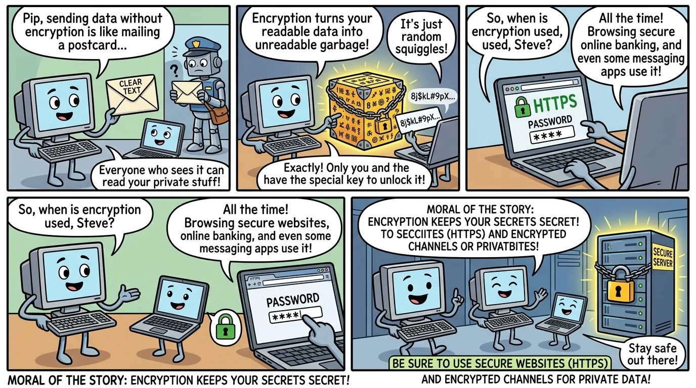 The Secret Scrambler's Guide to Encryption