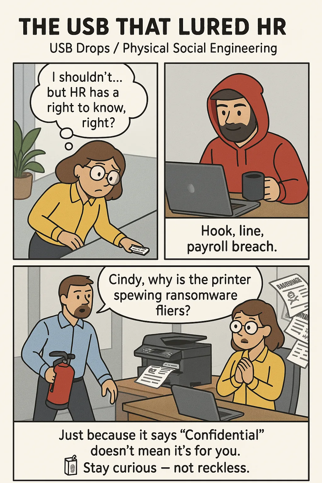 The USB That Lured HR